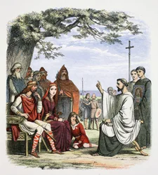 Augustine Preaching Before King Ethelbert