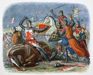 Death of Simon de Montfort, Battle of Evesham, Worcestershire