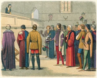 Richard invited to assume the crown