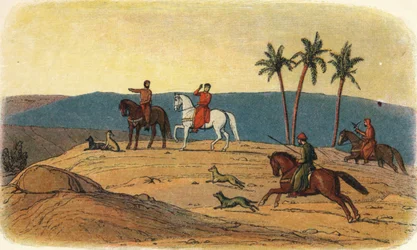 Richard refuses to look upon the Holy City, 1192