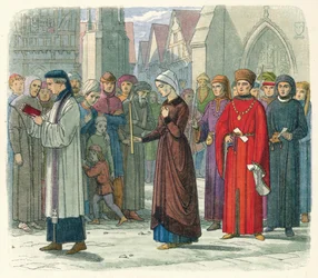 The Duchess of Gloucester does penance, 1441, 1864