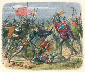 The King attacked by the Duke of Alencon