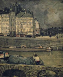 The Edges of the Seine, Paris