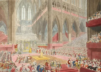 The Coronation of His Majesty, George The Fourth: Taken at the Time of the Recognition, 1822