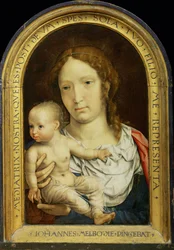 Carondelet Diptych: Virgin and Christ Child