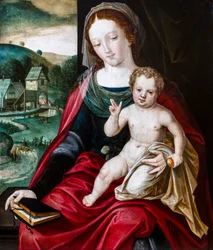 Virgin and Child with Saint Catherine, Saint John the Baptist and Donors