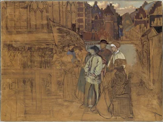 Archery Feast in Antwerp in the 16th Century