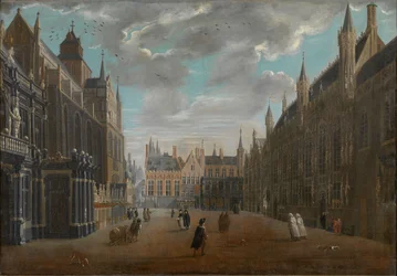 Burg Square in Bruges