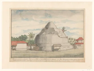 Kalyani Stupa in Ceylon