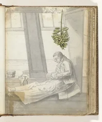 Man with Book by the Window