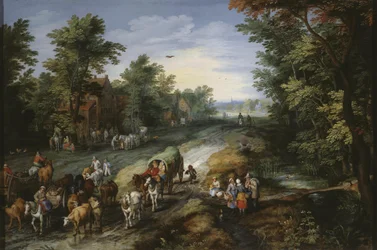 Road in the Environs of a City