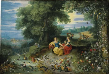 An Allegory of Water and Earth