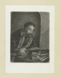 Man Behind a Desk