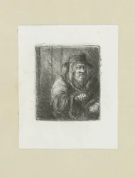 Old Man with Cloak and Hat