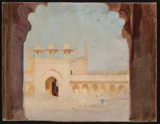 Agra - Palace. From a journey to India