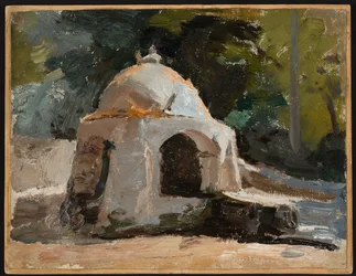 Corfu - Fountain. From a Journey to Greece