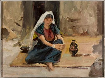 Girl from Jerusalem. From a journey to Palestine