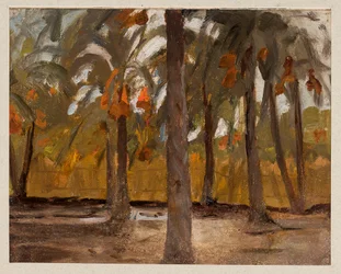 Egyptian Palm Grove. From a Journey to Egypt