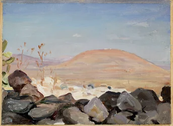 Mount Tabor. From a journey to Palestine