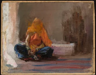 Hindu Woman. From a Journey to India