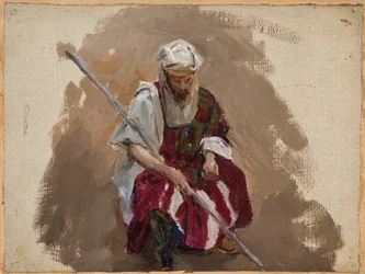 Marino - Portrait in African attire