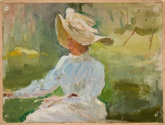 Portrait of Eugenia Aleksandra Rubcowa, Mother of the Painter Rubcow