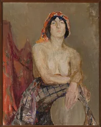 Study of a Model with a Drum