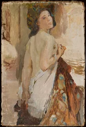 Study of a Streetwalker for the Painting 