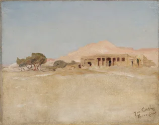 Temple of Kurna - Luxor. From a Journey to Egypt