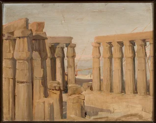 Temple in Luxor. From a Journey to Egypt