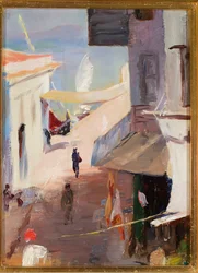 Alley in the Port by the Bay. From the Journey to Constantinople