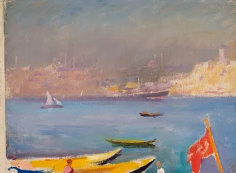 View of Constantinople. From a Journey to Constantinople