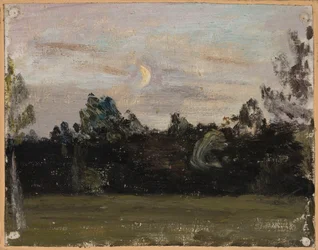 Moonlit Evening in Marijno