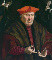 Portrait of Erard de la Marck (1472-1538). Prince-bishop of Liège