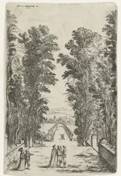 Terrace in a Park