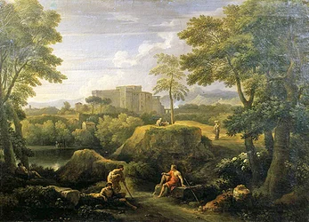 Landscape with figures