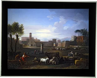 Set of Four Capriccio; (1) Campo Vaccino