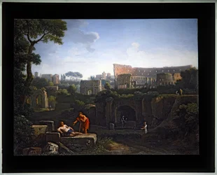 Set of Four Capriccio; (2) Colosseum & Arch of Constantine