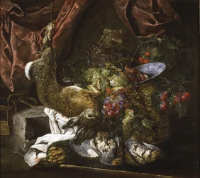 Still Life with Game and Fruits