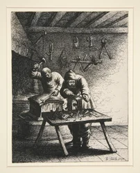 Locksmiths, from a series of 18 Crafts and Trades
