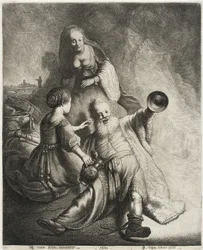 Lot and His Daughters, 1631