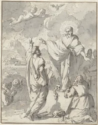 Moses Receiving the Tablets of the Law from God