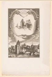 Two Views of the Kloveniersdoelen in Amsterdam