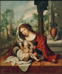 Madonna with the Veil