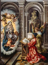 Saint Luke Painting the Virgin
