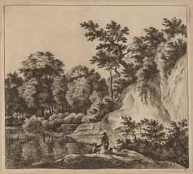 Landscape with River and Rock