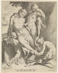 Oreads Removing a Thorn from a Satyr