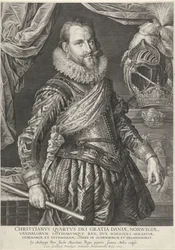 Portrait of King Christian IV of Denmark and Norway