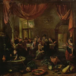 Christ in the House of Martha and Mary