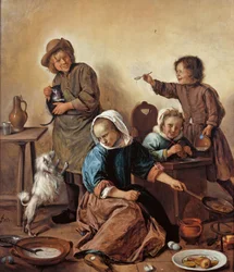 The Childrens Meal, ca 1665